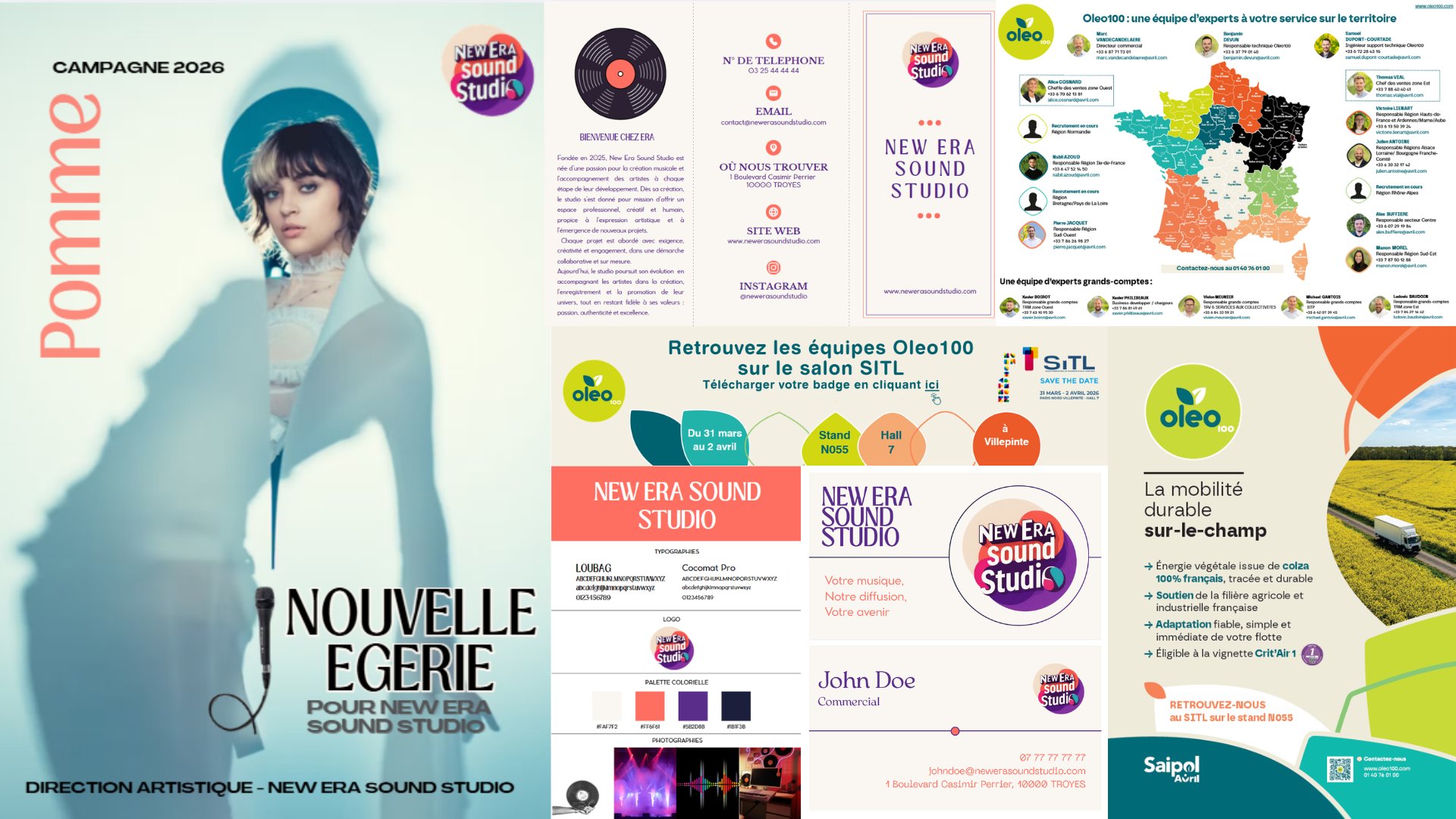 Créations graphiques